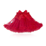 Women Tutu Skirt Ballet Pettiskirt 3 Layer Fluffy Full