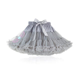 Women Tutu Skirt Ballet Pettiskirt 3 Layer Fluffy Full