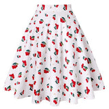 Parrot Animal Printed High Waist Women Skirt