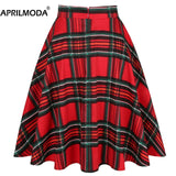 Casual Kawaii Plaid Women Skirt Harajuku Preppy