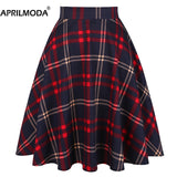 Casual Kawaii Plaid Women Skirt Harajuku Preppy