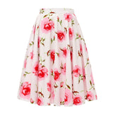 Autumn High Waist Skirts Cotton Womens