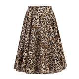 Autumn High Waist Skirts Cotton Womens