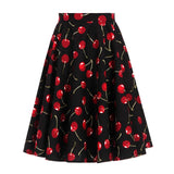 Autumn High Waist Skirts Cotton Womens