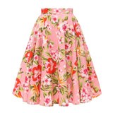 Autumn High Waist Skirts Cotton Womens