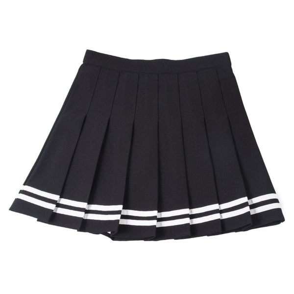 Girls 2019 Tennis Skirt Fashion Mini Pleated Dance