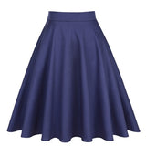50s Vintage Big Swing Skirts Hepbur