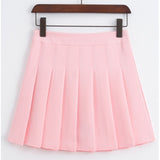 Women high waist pleated skirt Sweet Cute Girls Dance