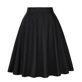 Runway Summer Pleated Skirt Floral High