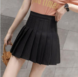 2020 Fashion Women high waist pleated skirt