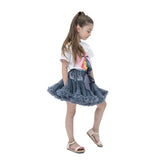 Fashion Fluffy Chiffon Teenage Girl Adualt Women