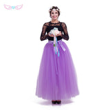 7 Layers  Tulle Tutu Skirt dusty pink Formal Long