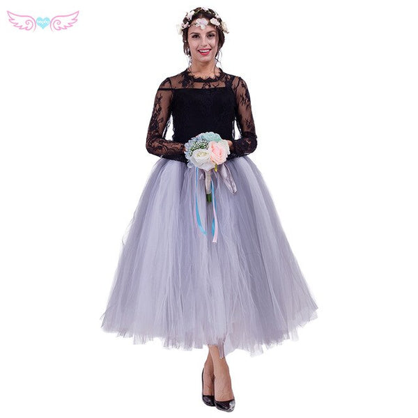 kephy 2017 Quality tulle handmade 80cm long