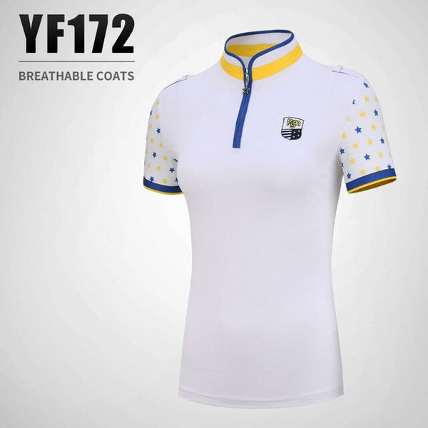 PGM Golf Skirt Sets Women Short Sleeve