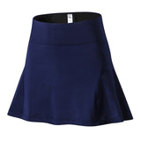 Anti Glare Stretch Shorts Liner Sport Tennis Skirt