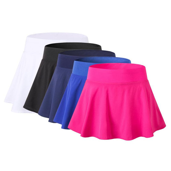 Sports Tennis yoga Skorts Fitness Short Skirt