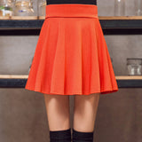 10 Color Women Sport Pleated Mini Skirt Candy
