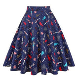 Parrot Animal Printed High Waist Women Skirt